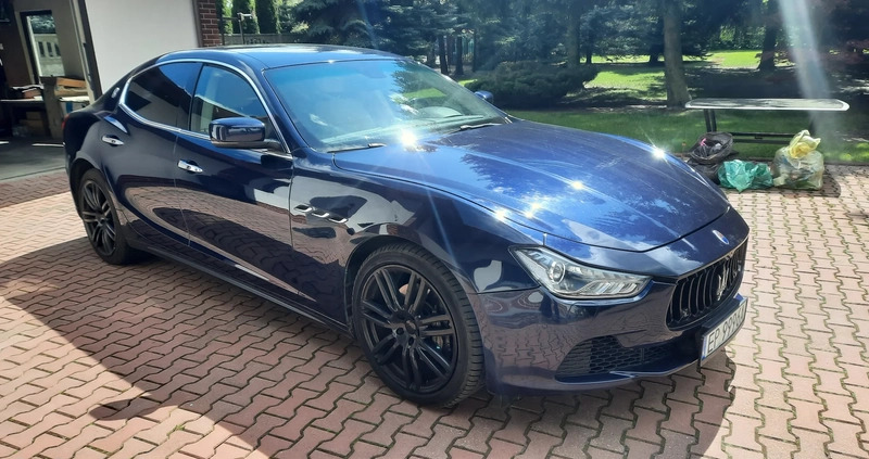 Maserati Ghibli cena 112000 przebieg: 153200, rok produkcji 2014 z Sulechów małe 29